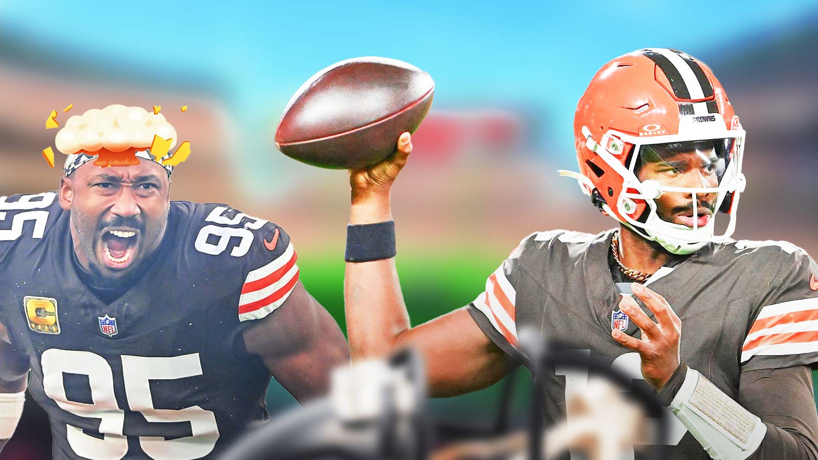 Shedeur Sanders' magic on Browns' longest play of season leaves Myles  Garrett in awe