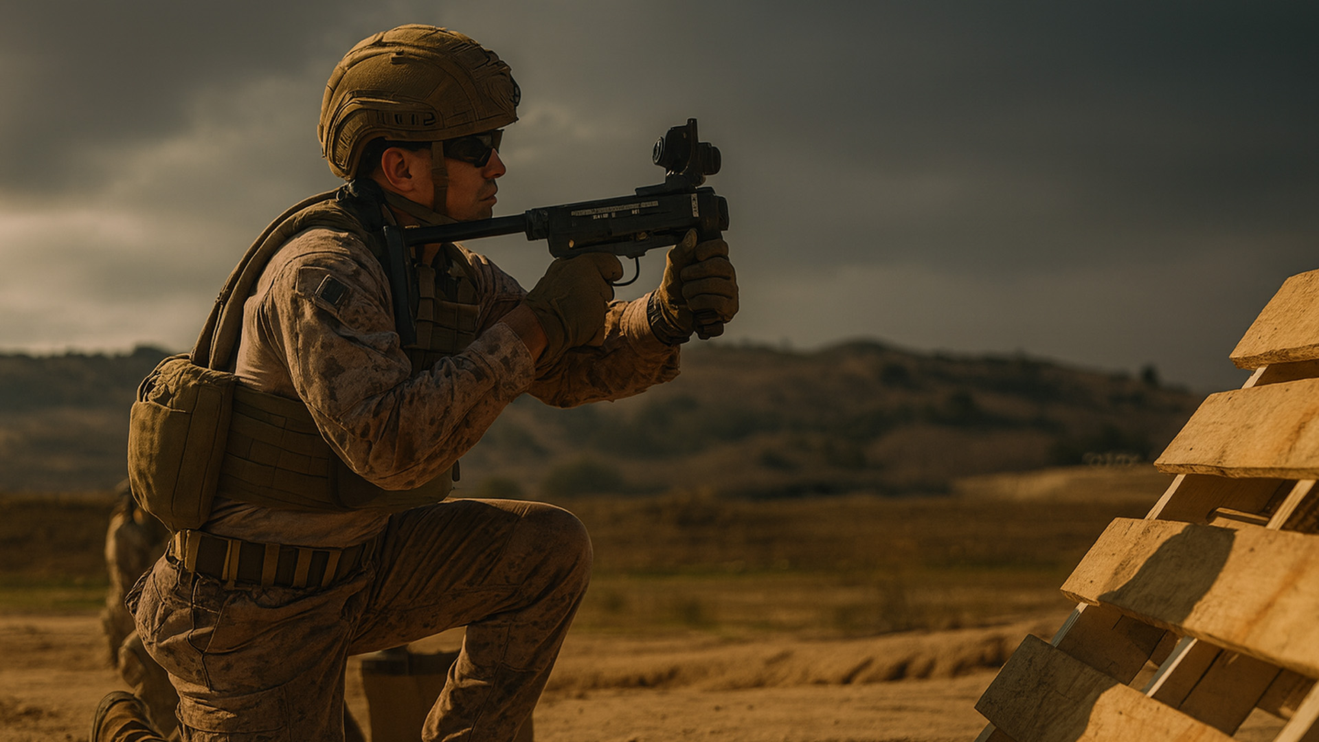 BLT 3/5 Marines Execute Live-Fire Range Exercise
