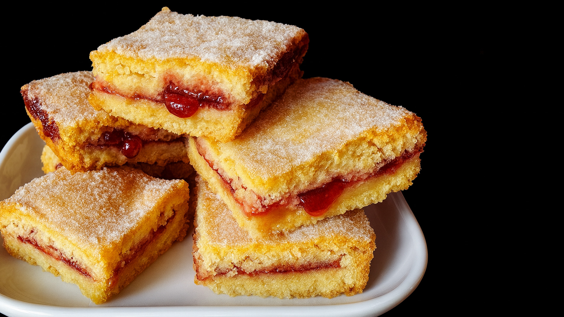 How to Make Jam Sandwich Shortbread at Home