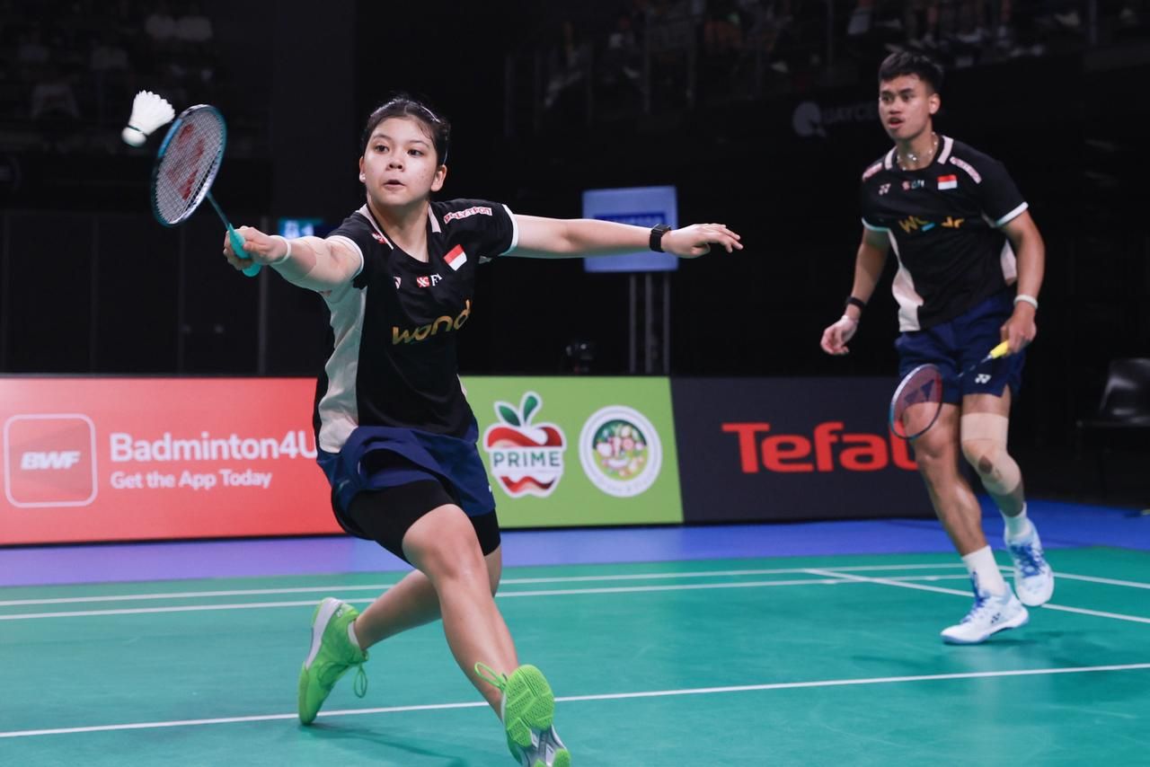 Hasil BWF World Tour Finals 2025 - Ganda Campuran No.1 Dunia Kalahkan Jafar/Felisha di Stadion Penuh