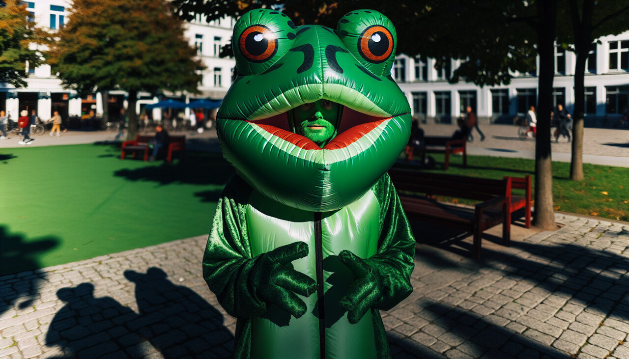 The plague of frog costumes demonstrates the subversive power of play ...