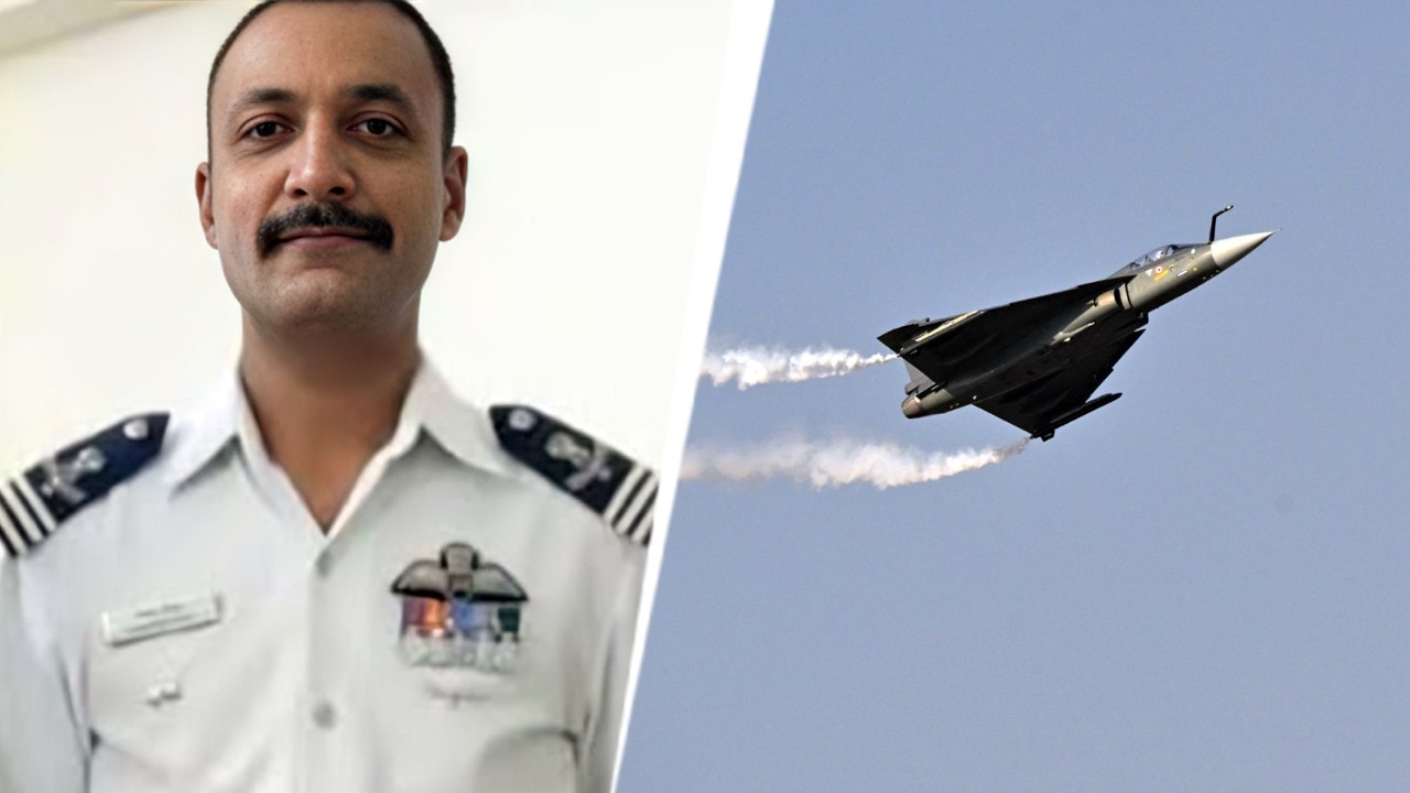 Tejas Jet Crash Scene