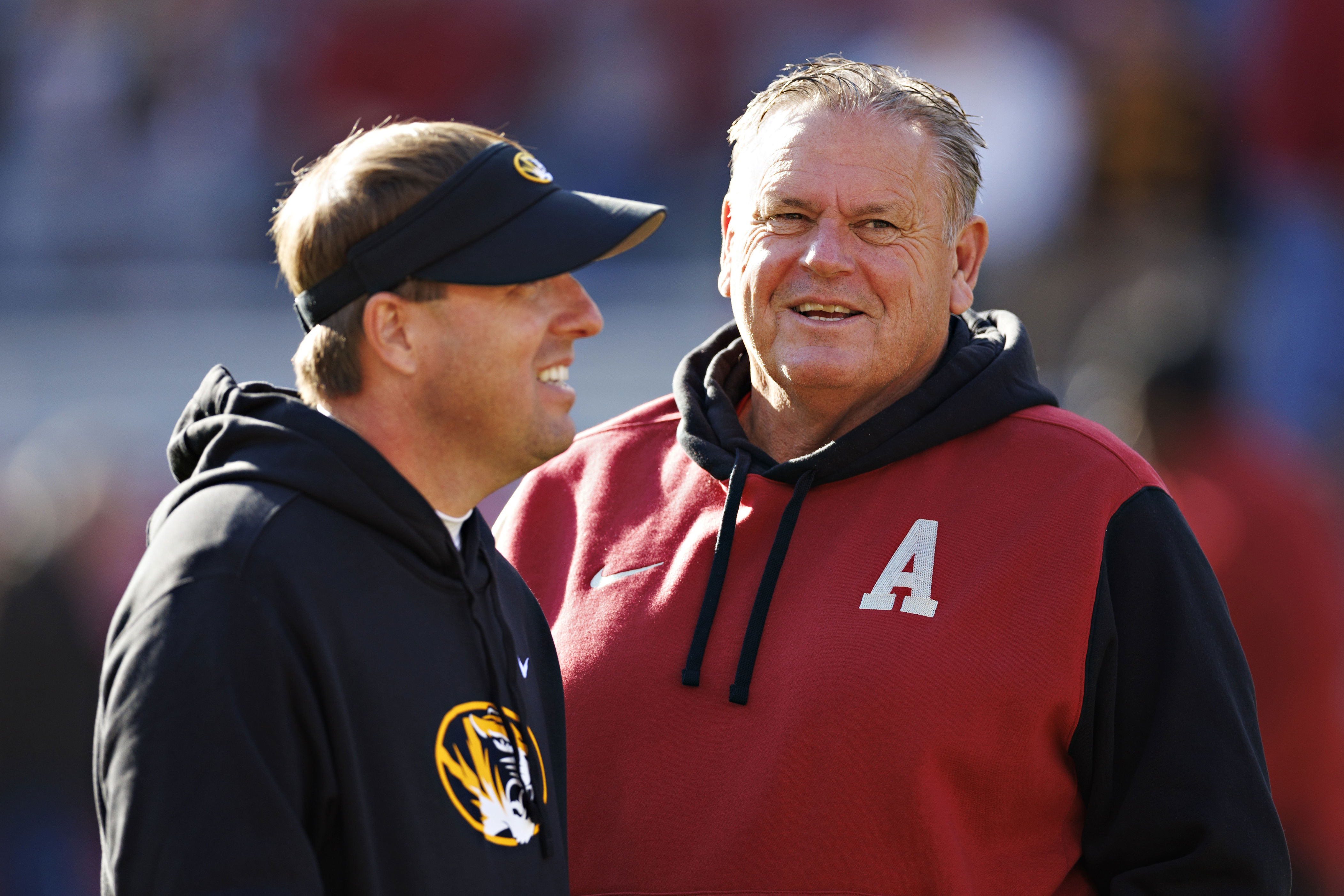 Surprise new favorite emerges for Arkansas head-coaching job