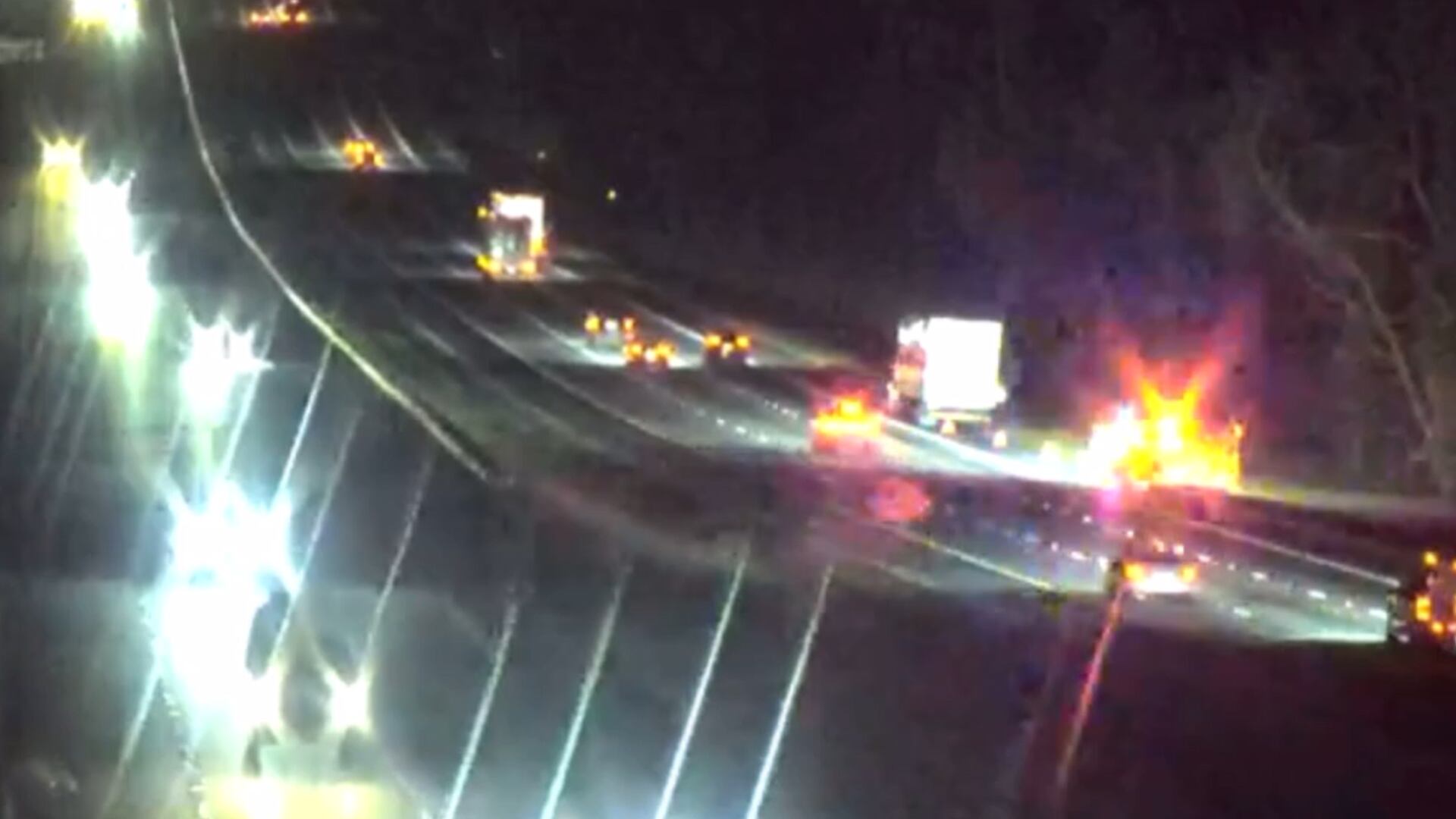 100 gallons of fuel spill on I-75 in Alachua County