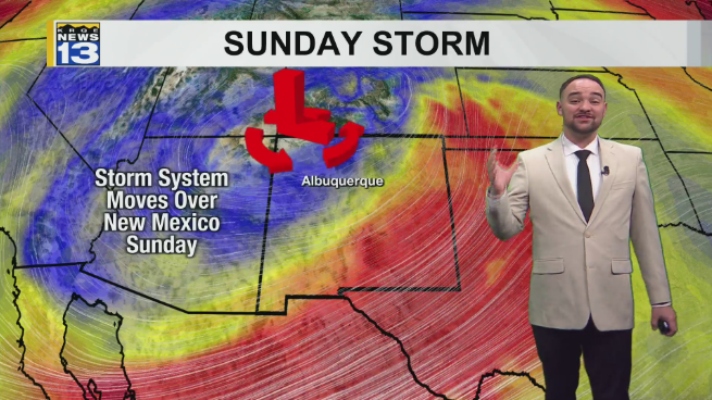 Winter storm moves in through Sunday