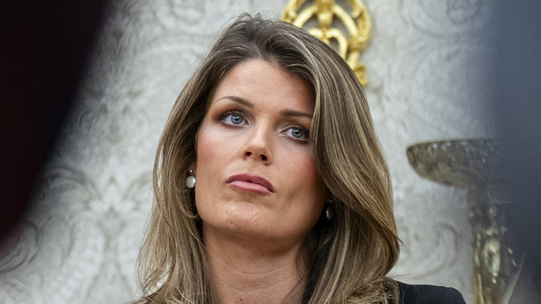 White House Aide Lindsey Halligan's Muddy Makeup Looks Are Almost Worse ...