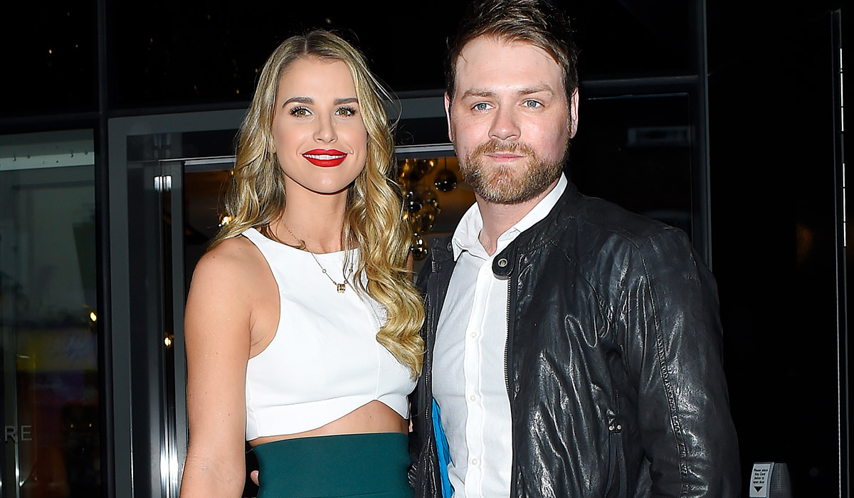 Brian McFadden says he doesn't care when ex-wife Vogue Williams ...