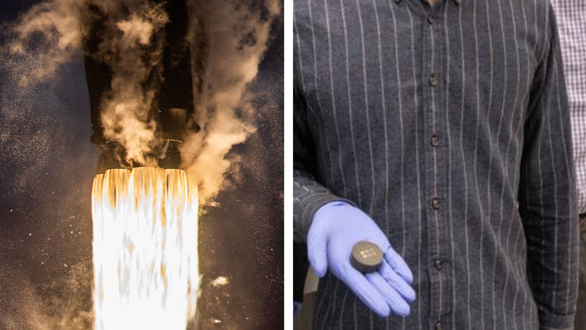 Light, extremely strong material withstands 932°F temperature, could be ...