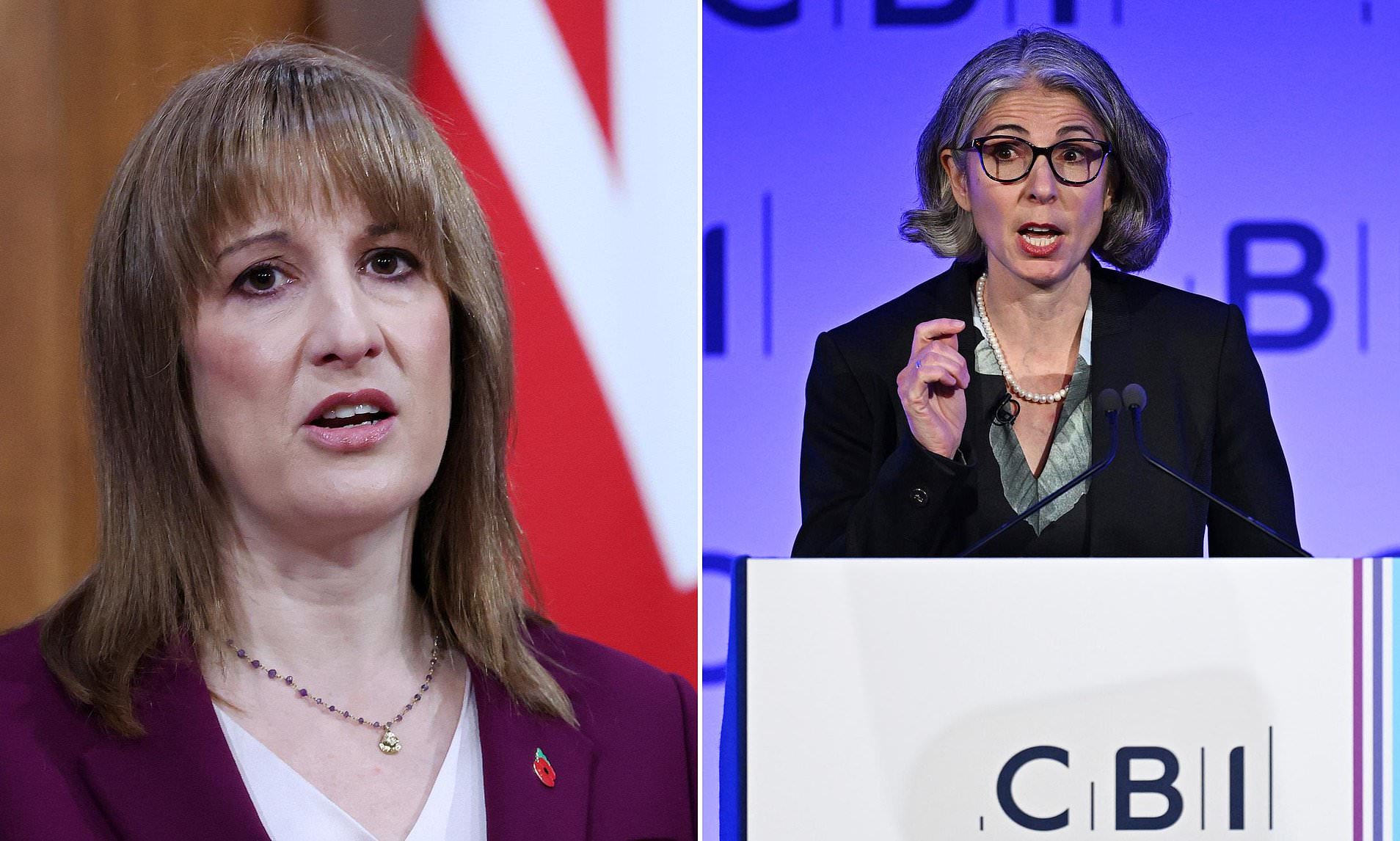 Rachel Reeves 'can't tax her way to growth', warns head of CBI ahead of ...