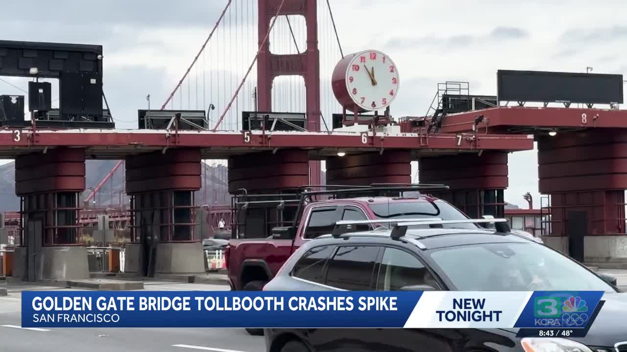 A record number of drivers are crashing into the Golden Gate Bridge ...