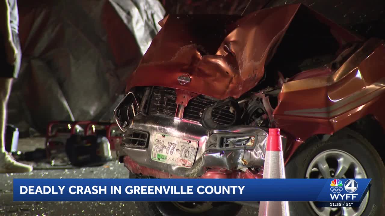 Coroner names victim in deadly Greenville crash