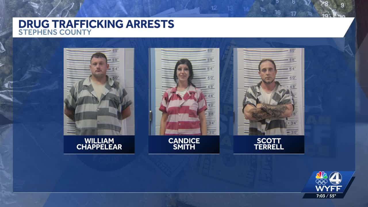 3 arrested after a narcotics investigation, deputies say