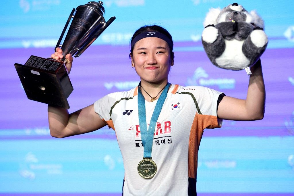 94,8 Persen Kemenangan, An Se-young Tak Menyangka Ukir Rekor Usai Juara BWF World Tour Finals 2025