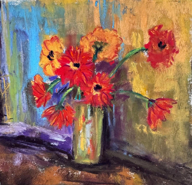 Three Ohio artists to present colorful works at The Arts Garage