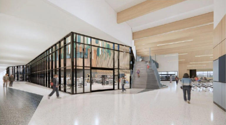 What will Pershing Middle School look like? Board sees design concept