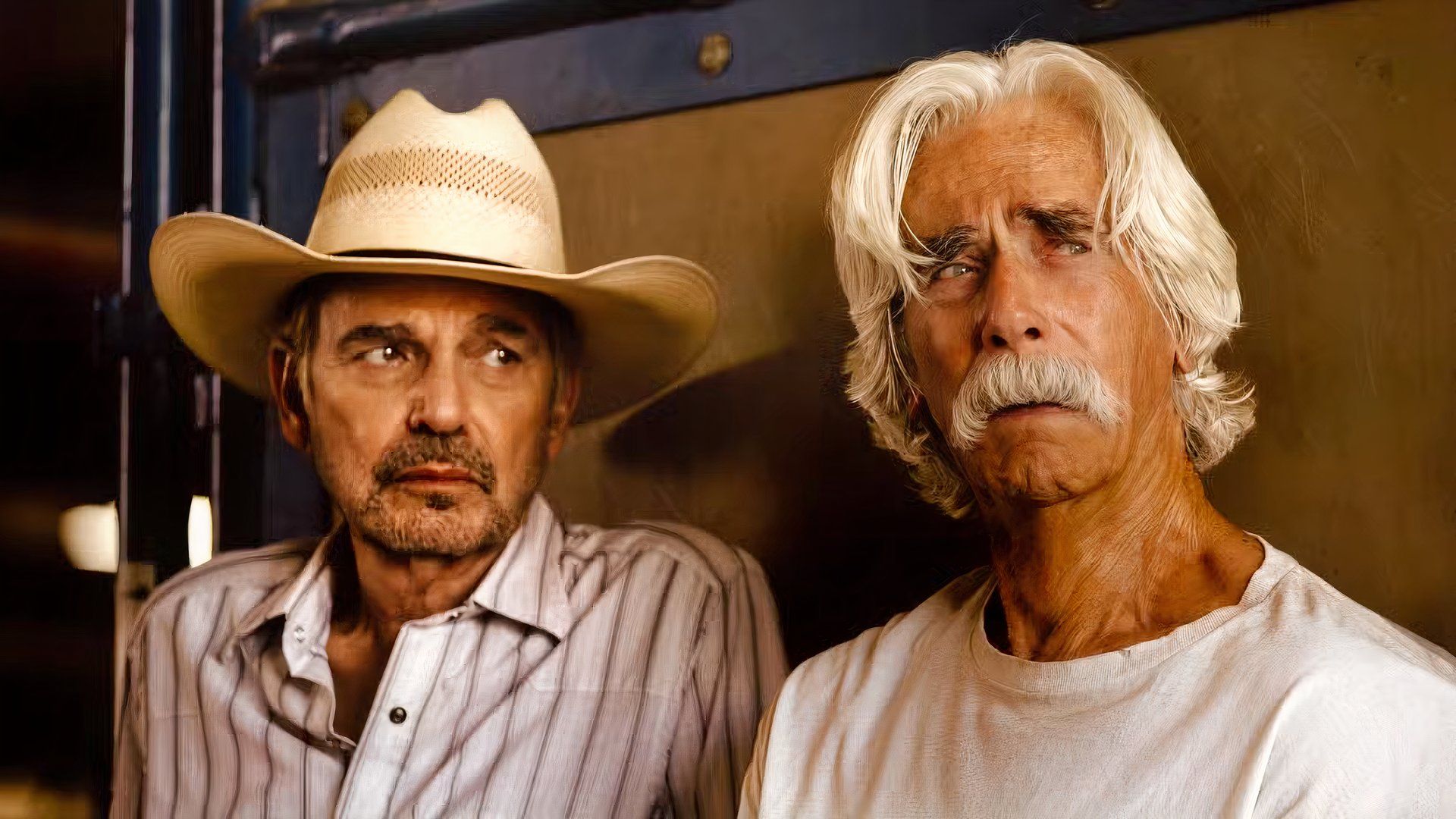 Landman's Billy Bob Thornton and Sam Elliott Discuss Real-Life Emotions
