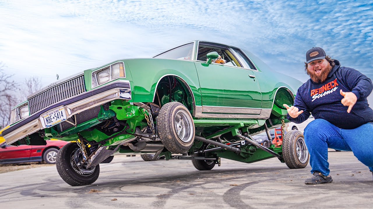 This is what happens when a Redneck drives a Lowrider