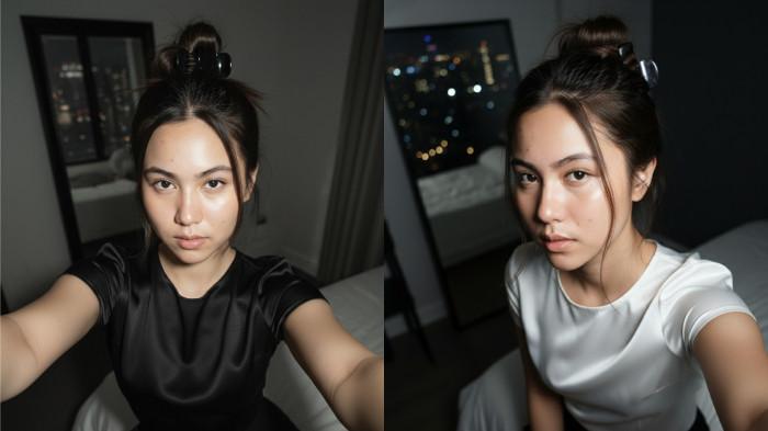 10 prompt Gemini AI foto hitam dan minimalis, tampil berkelas untuk profil