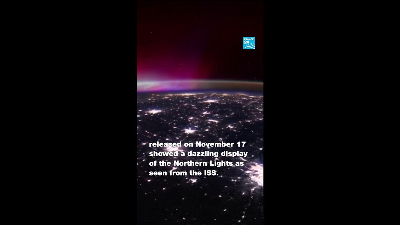 NASA astronaut Zena Cardman captures dazzling Northern Lights from ISS