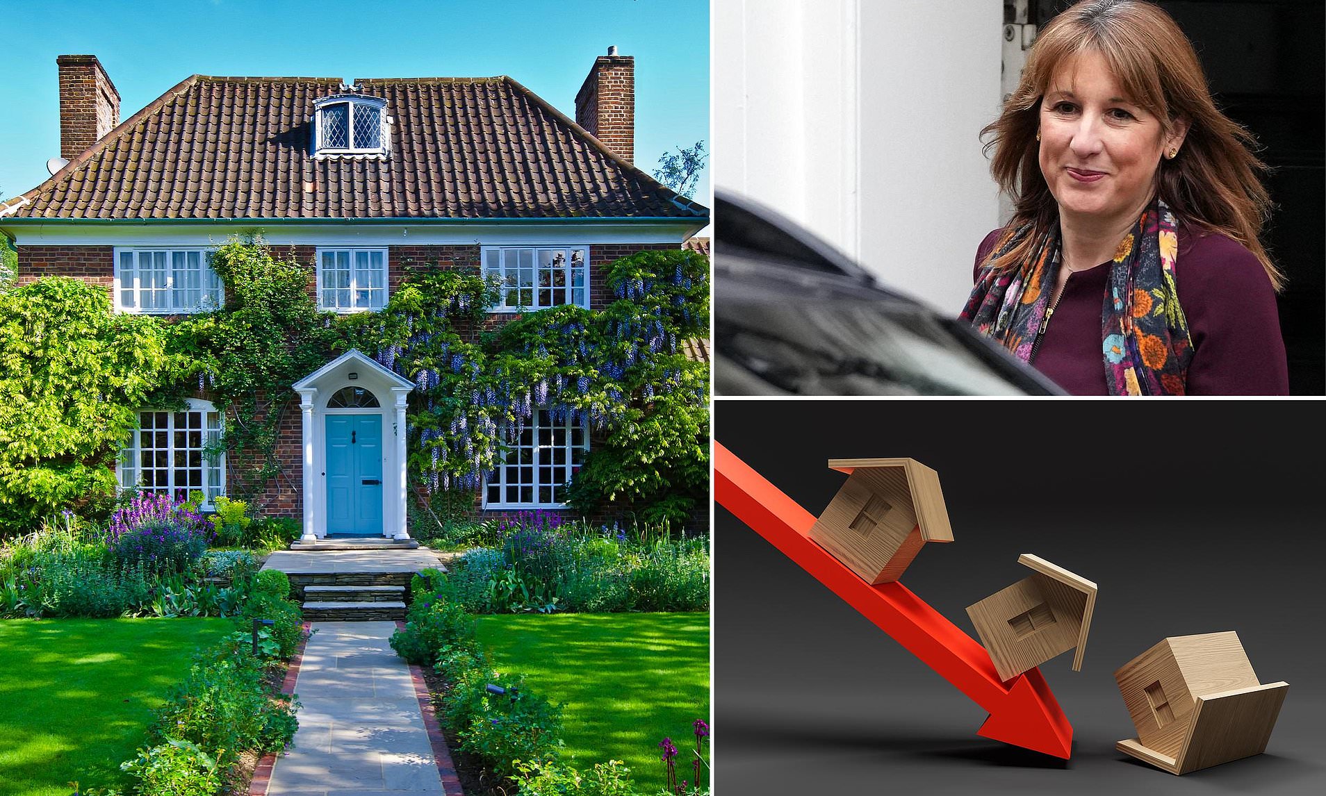 Spike in London homes being 'down-valued' by banks... as Rachel Reeves ...