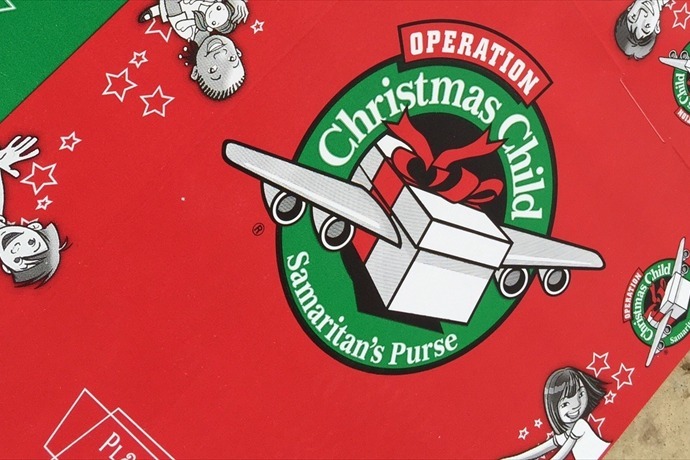 Operation Christmas Child collecting gift boxes across Arkansas