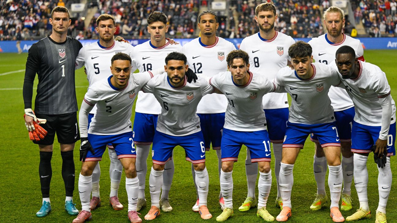 Predicting the USMNT's starting lineup at the 2026 World Cup