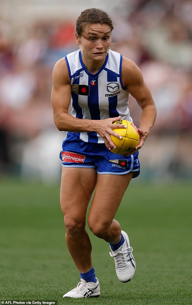 Kangaroos star Ash Riddell wins AFLW best-and-fairest