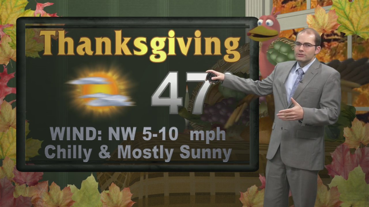 Rain moves out and the cold moves in