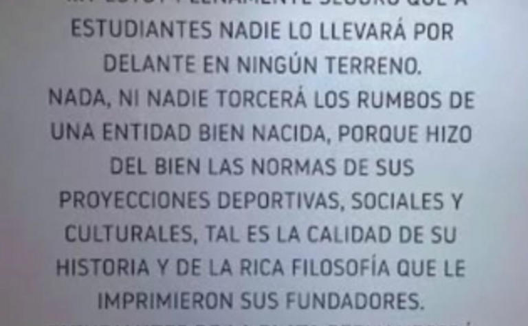 El filoso posteo de Juan Sebastián Verón tras la victoria de Estudiantes ante Rosario Central: “Nadie se lo llevará por delante”