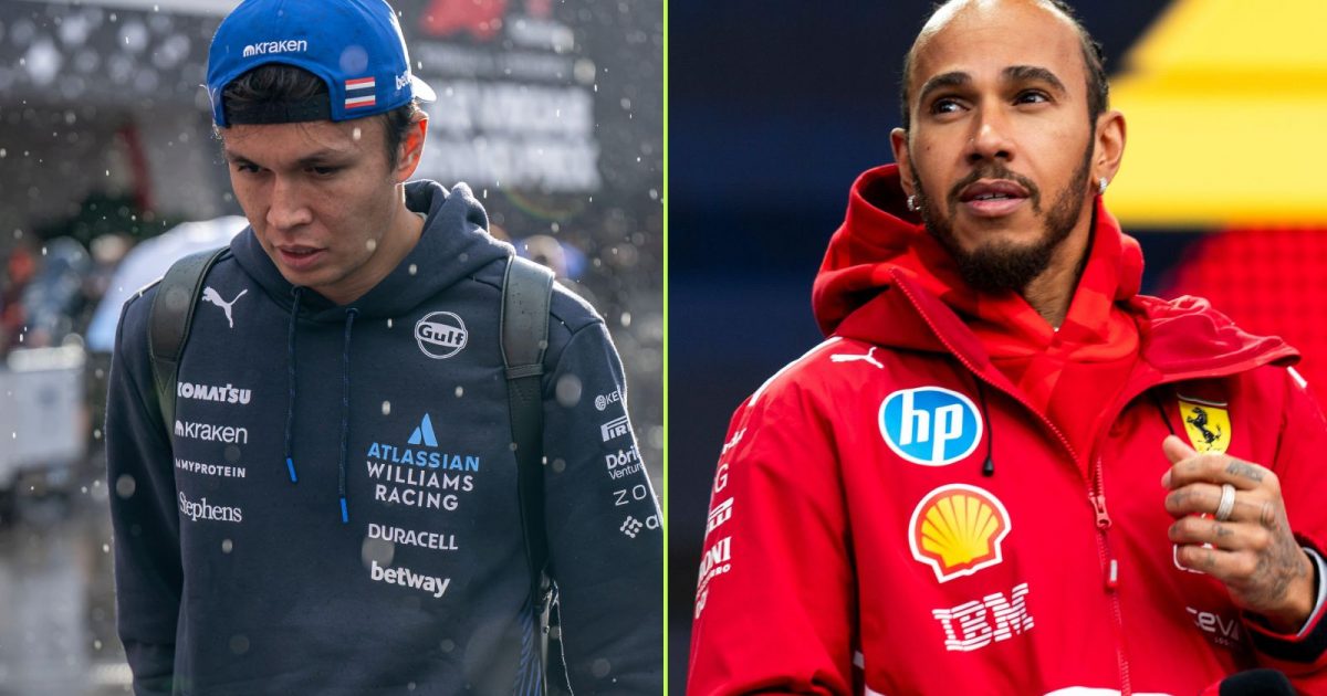 ALBON AND HAMILTON COLLIDE visual data 2