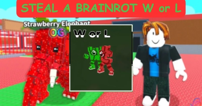 How to get W or L Brainrot in Steal a Brainrot – spawn & stealing methods