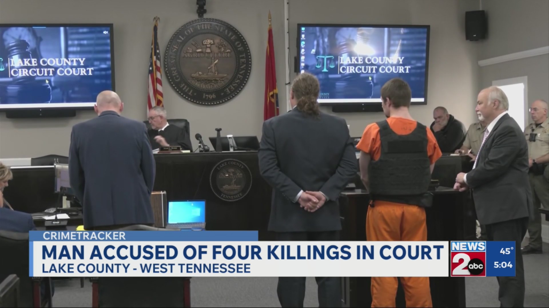 Man in court, accused of killing four people