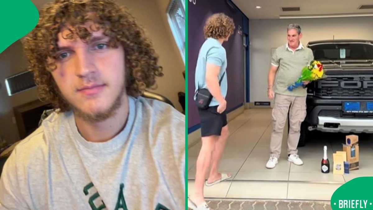 A 21-year-old South African entrepreneur gifted his father a brand-new ...