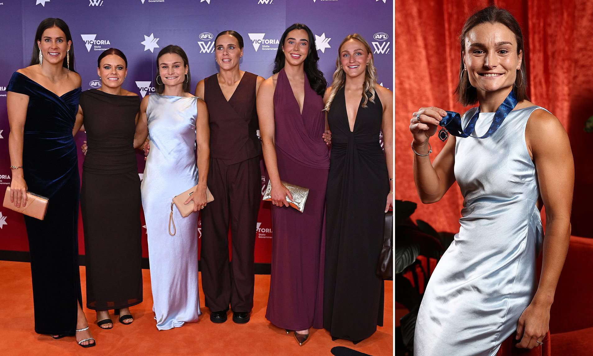 Kangaroos star Ash Riddell wins AFLW best-and-fairest