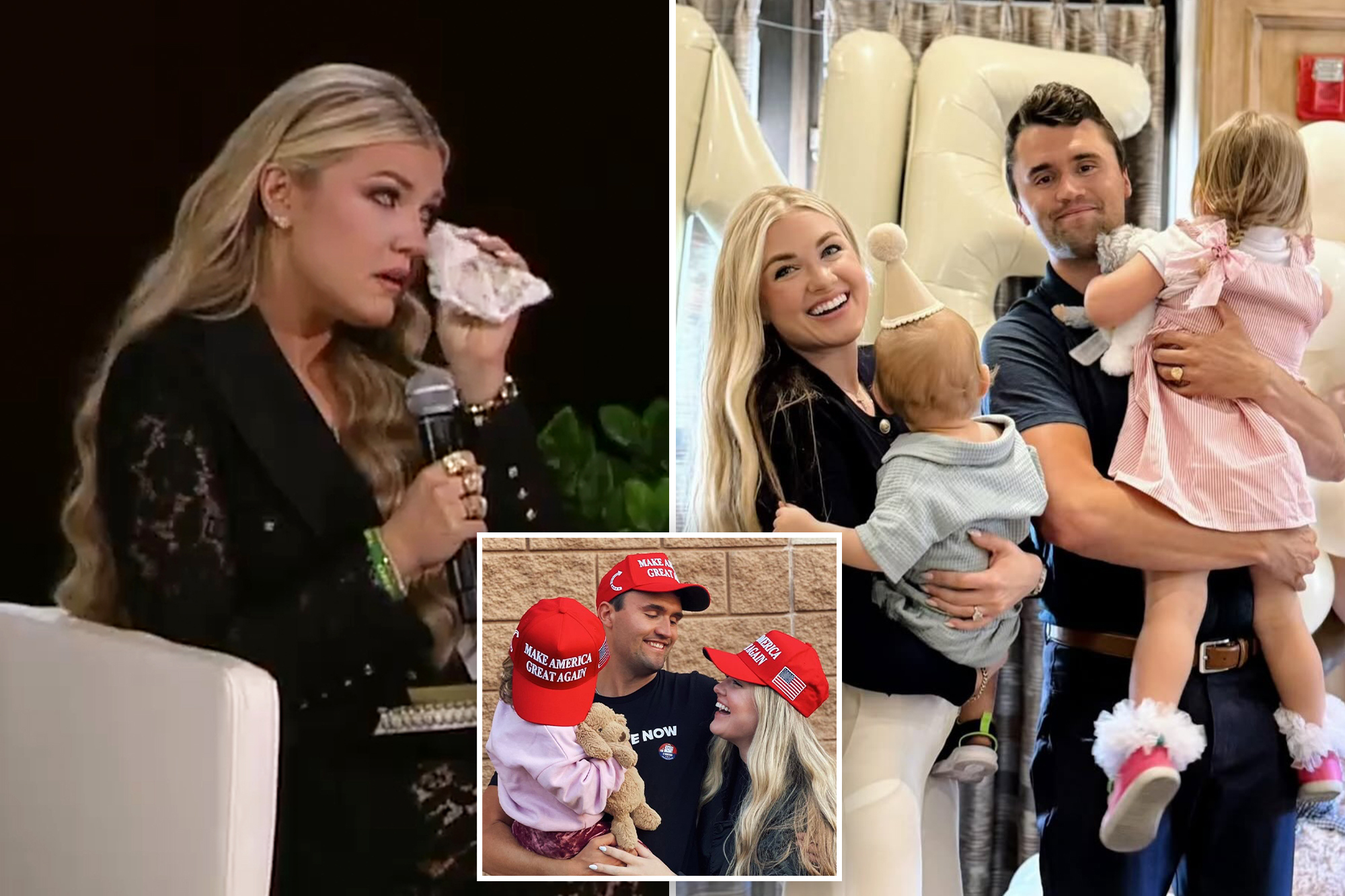 Erika Kirk reveals she prayed she was pregnant when her husband, Charlie,  was assassinated