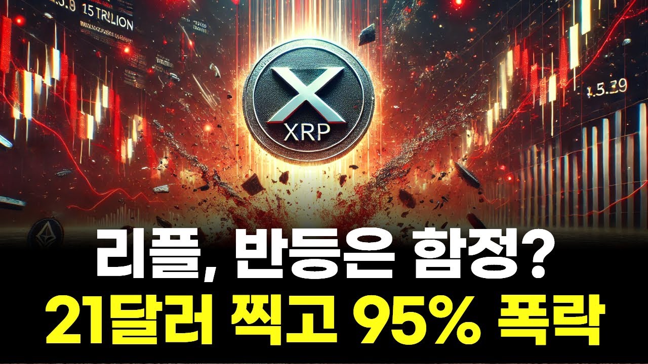 리플, 반등은 함정?…21달러 찍고 95% 폭락 | Watch