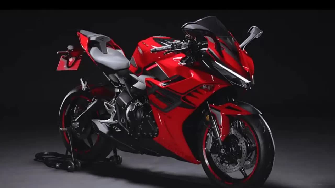2025 Zontes 703RR in Rot: 101 PS, 230 km/h – Das neue Sportbike im ...