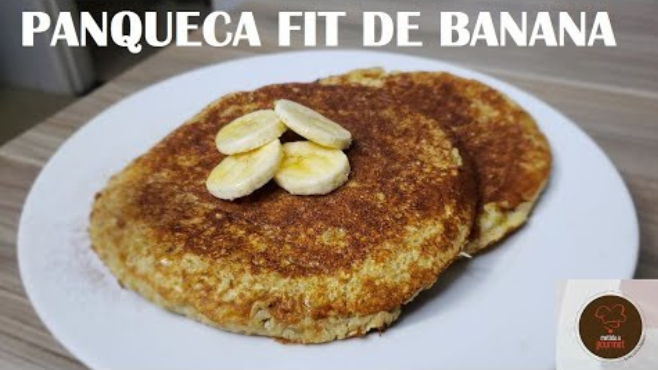Panqueca FIT de Banana com Aveia – Fácil, Saudável e Irresistível