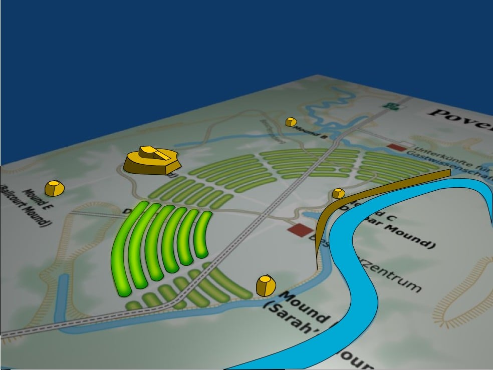 5. The central plaza likely hosted timed seasonal events.