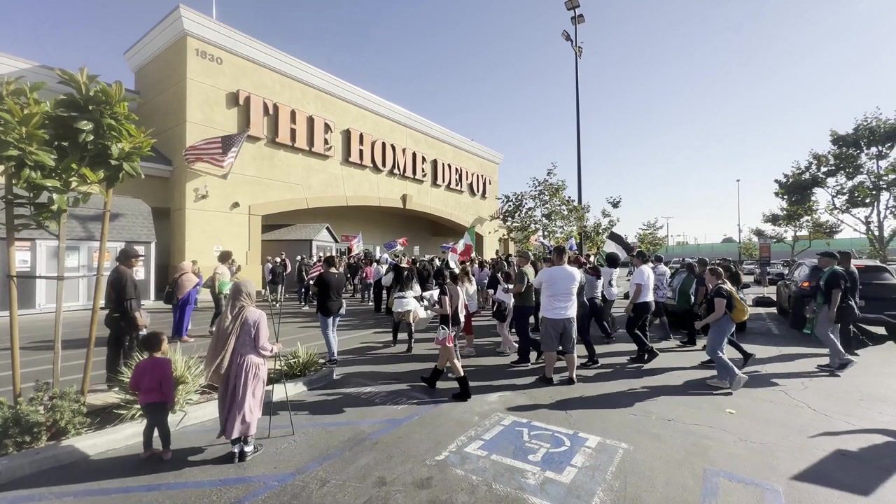 Protests disrupt Home Depot amid ICE raid backlash
