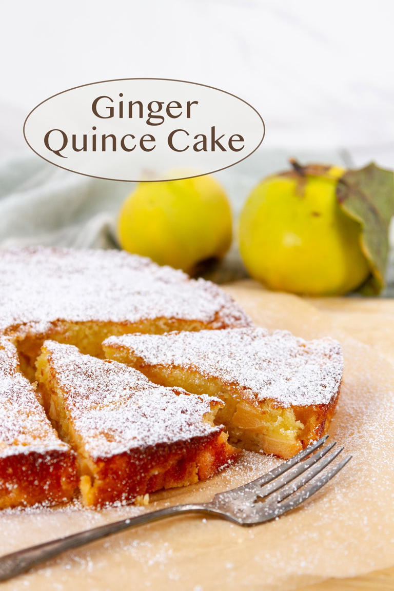 Ginger Quince Cake