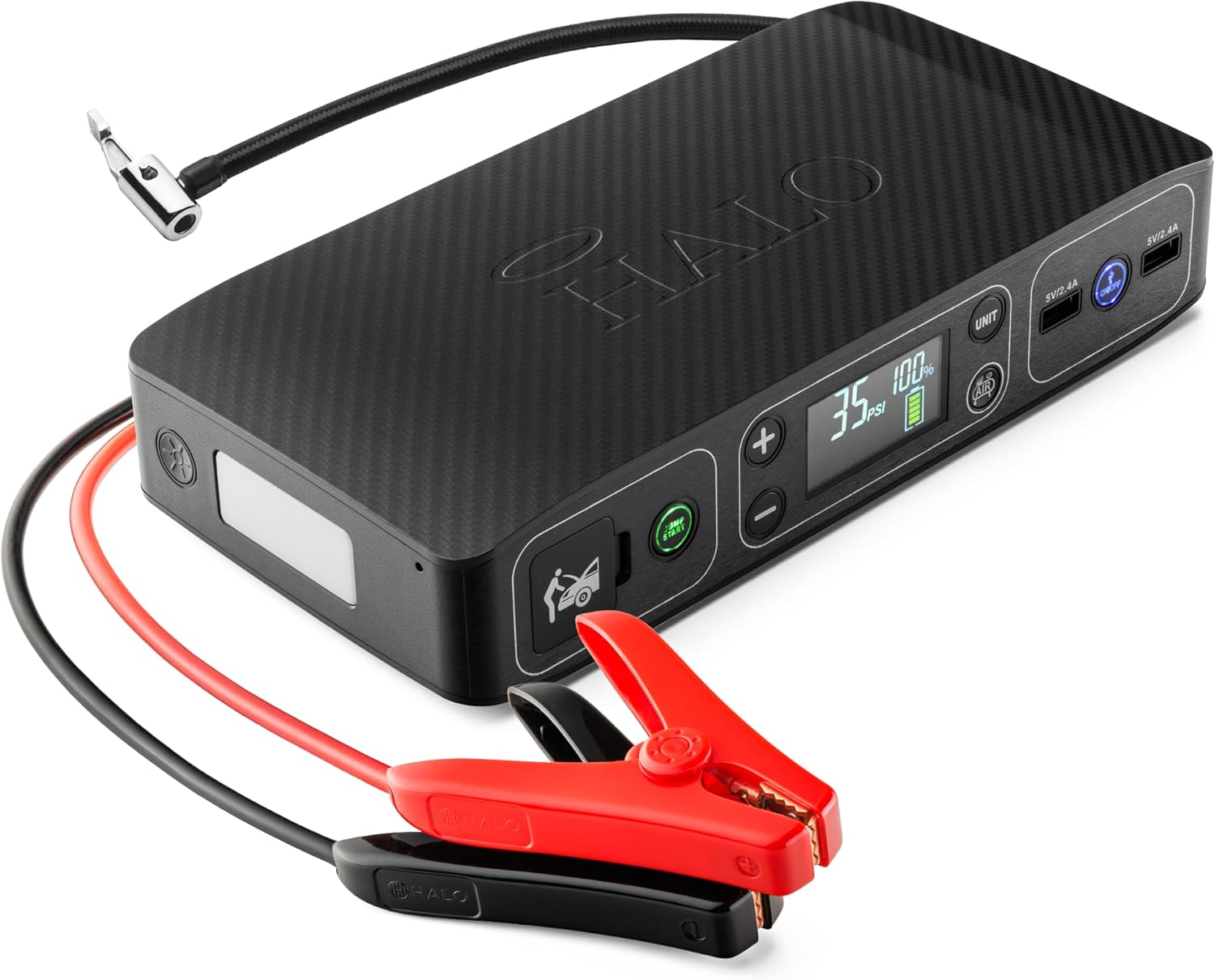 This portable power pack can jump your car and refill your tires in minutes
