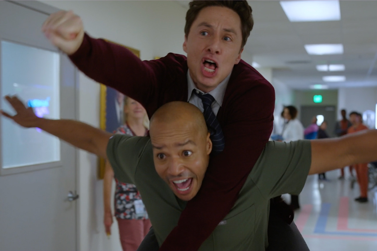 SCRUBS EVERYTHING TO KNOW ABOUT THE RETURN OF TURK AND JD visual data 2