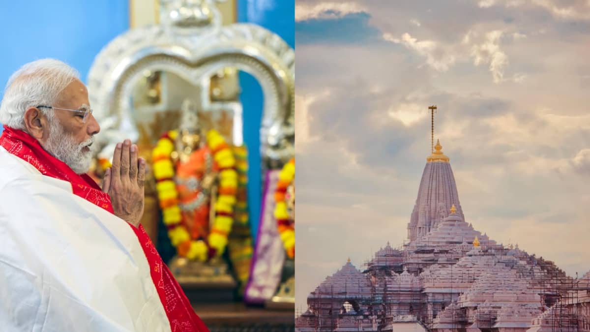 PM Modi Set To Hoist Saffron Flag At Shri Ram Temple, Security Beefed ...