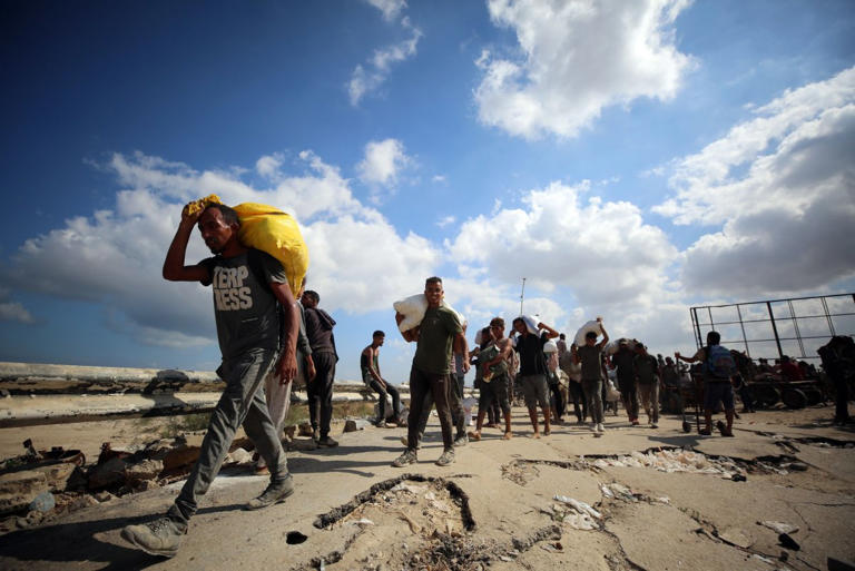 La Fundación Humanitaria de Gaza pone fin a su breve mandato en la Franja