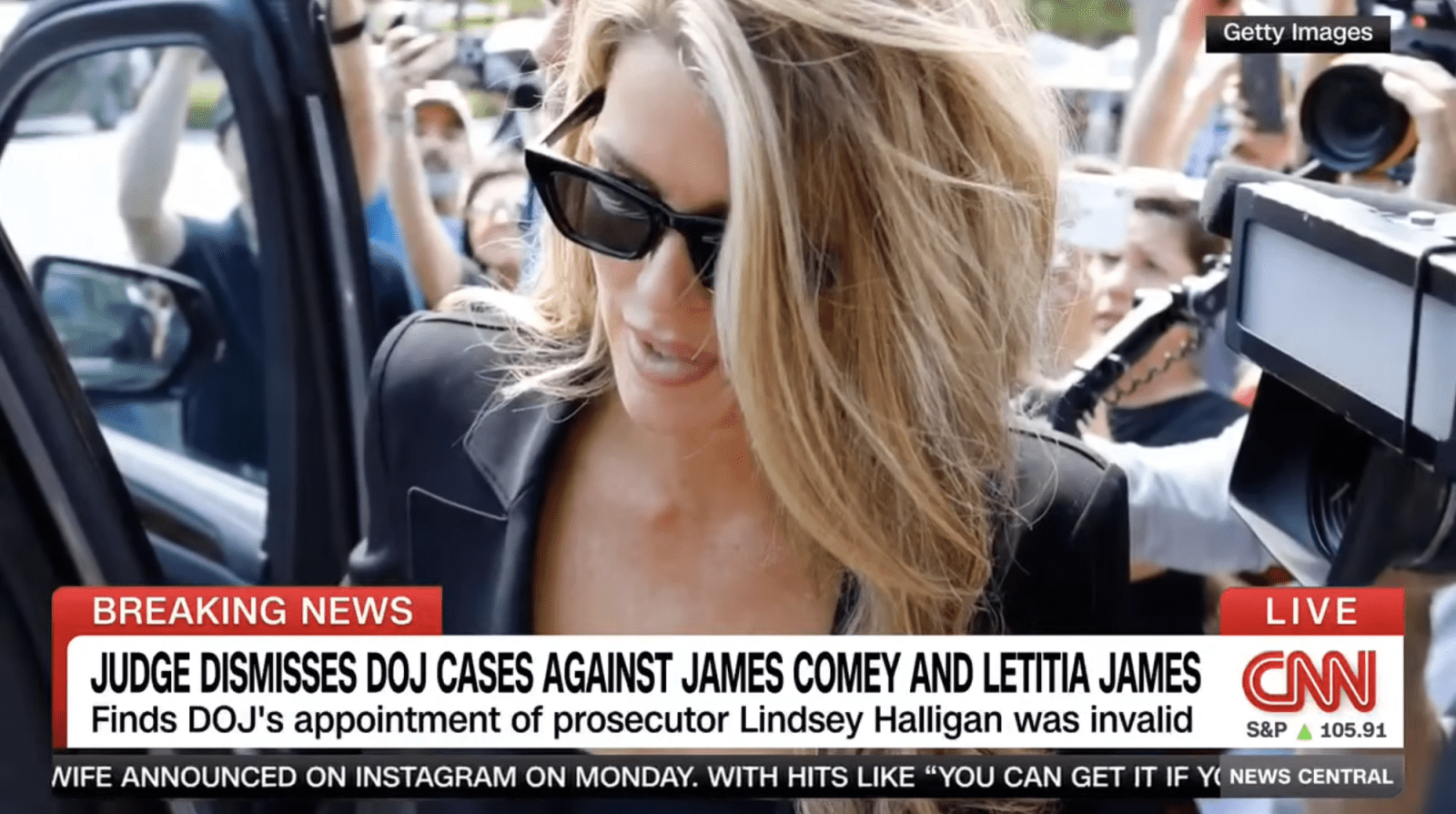 Lindsey Halligan recibe advertencia de que ahora podría ser inhabilitada