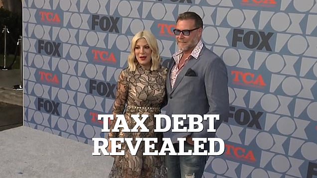 Tori Spelling's massive tax debt revealed in divorce settlement