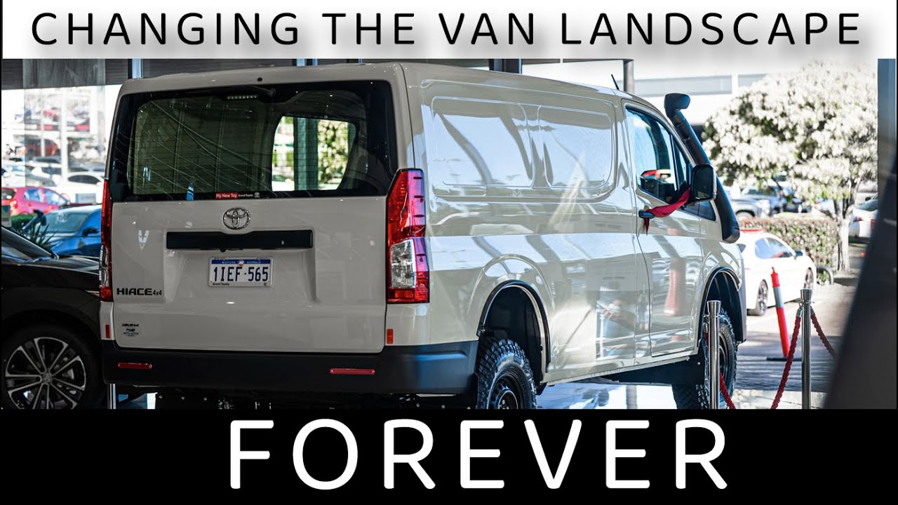 A delivery van becomes a 4x4 off road beast: the ultimate conversion story