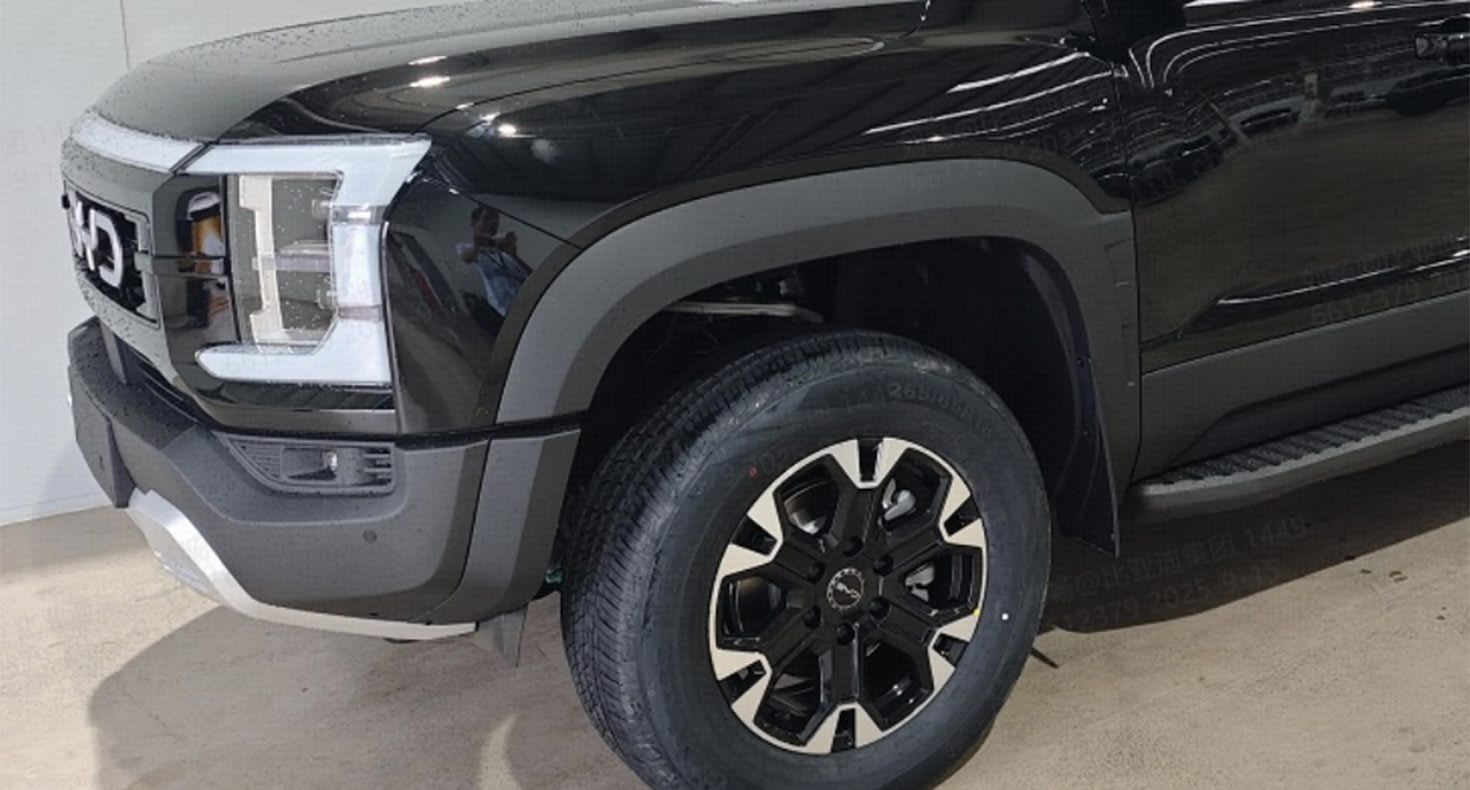 BYD's new Shark 6 exposed