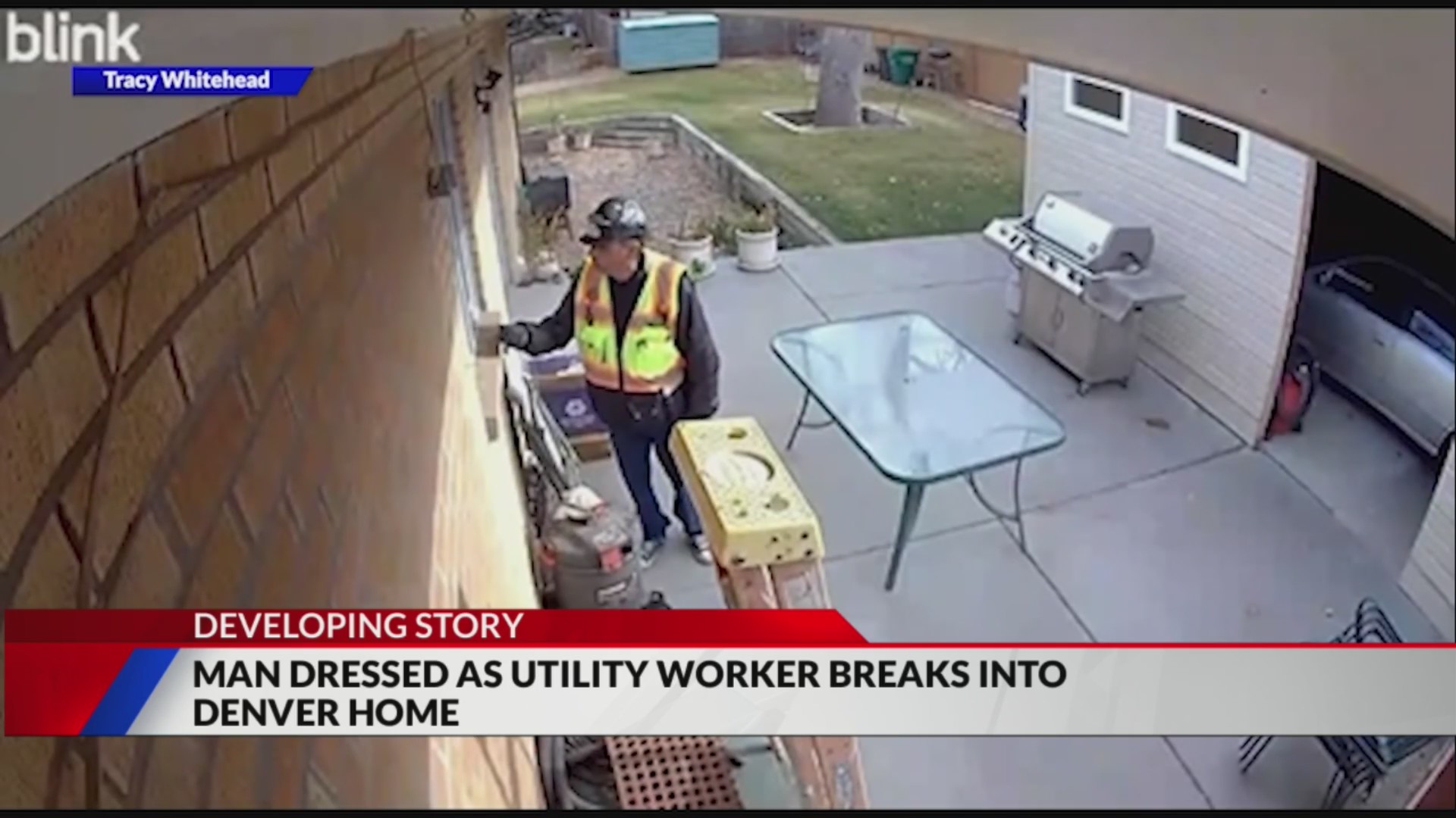 Man dressed as utility worker breaks into Denver home